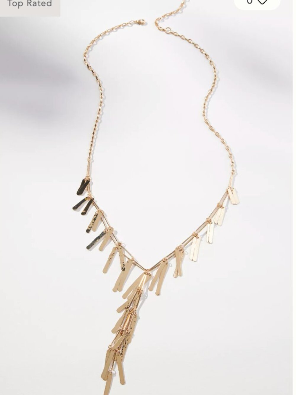 💜 Anthropologie Flutter Chain Necklace 💜